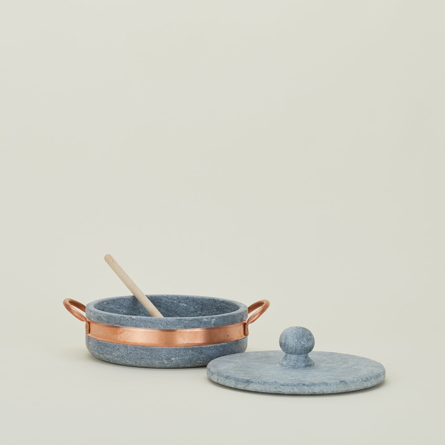 Soapstone Saute Pan with Lid