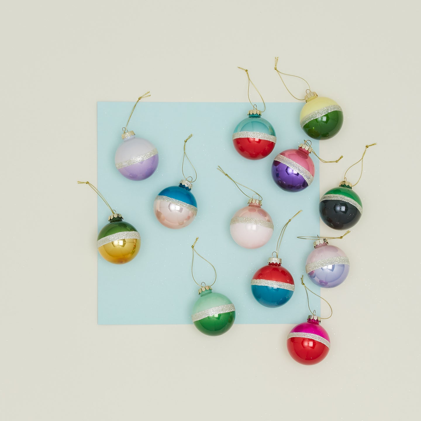 Small Hue Duo Bobble, Set of 12