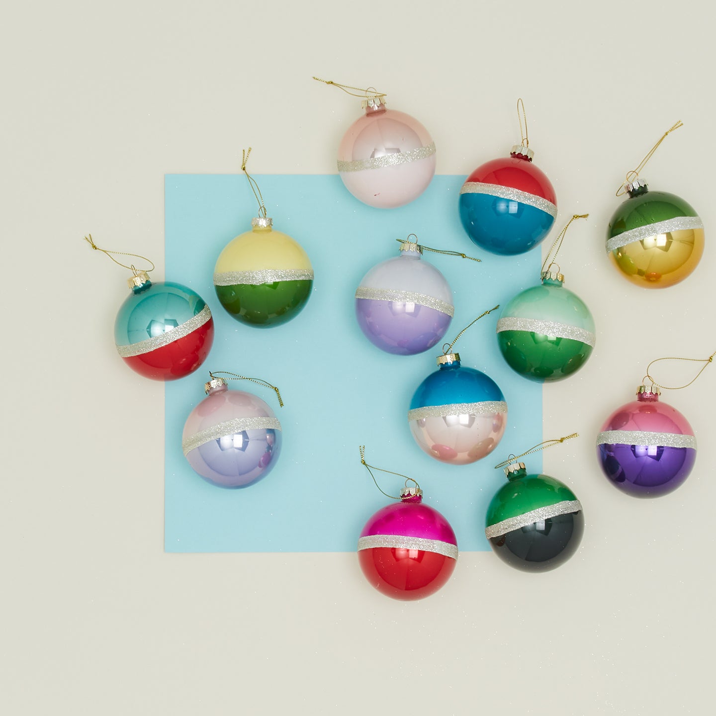 Large Hue Duo Bobble, Set of 12