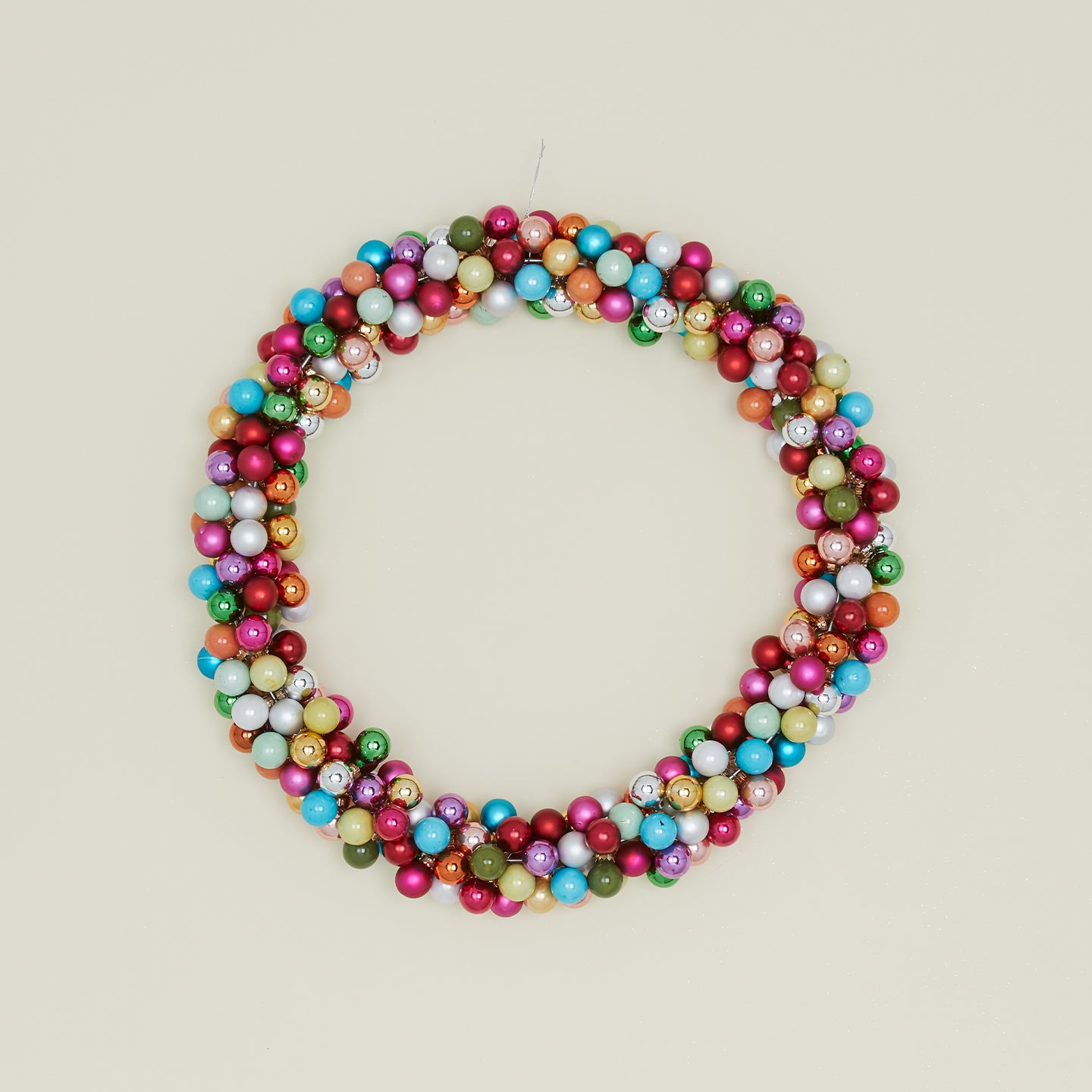 Large Merry + Bright Bauble Wreath