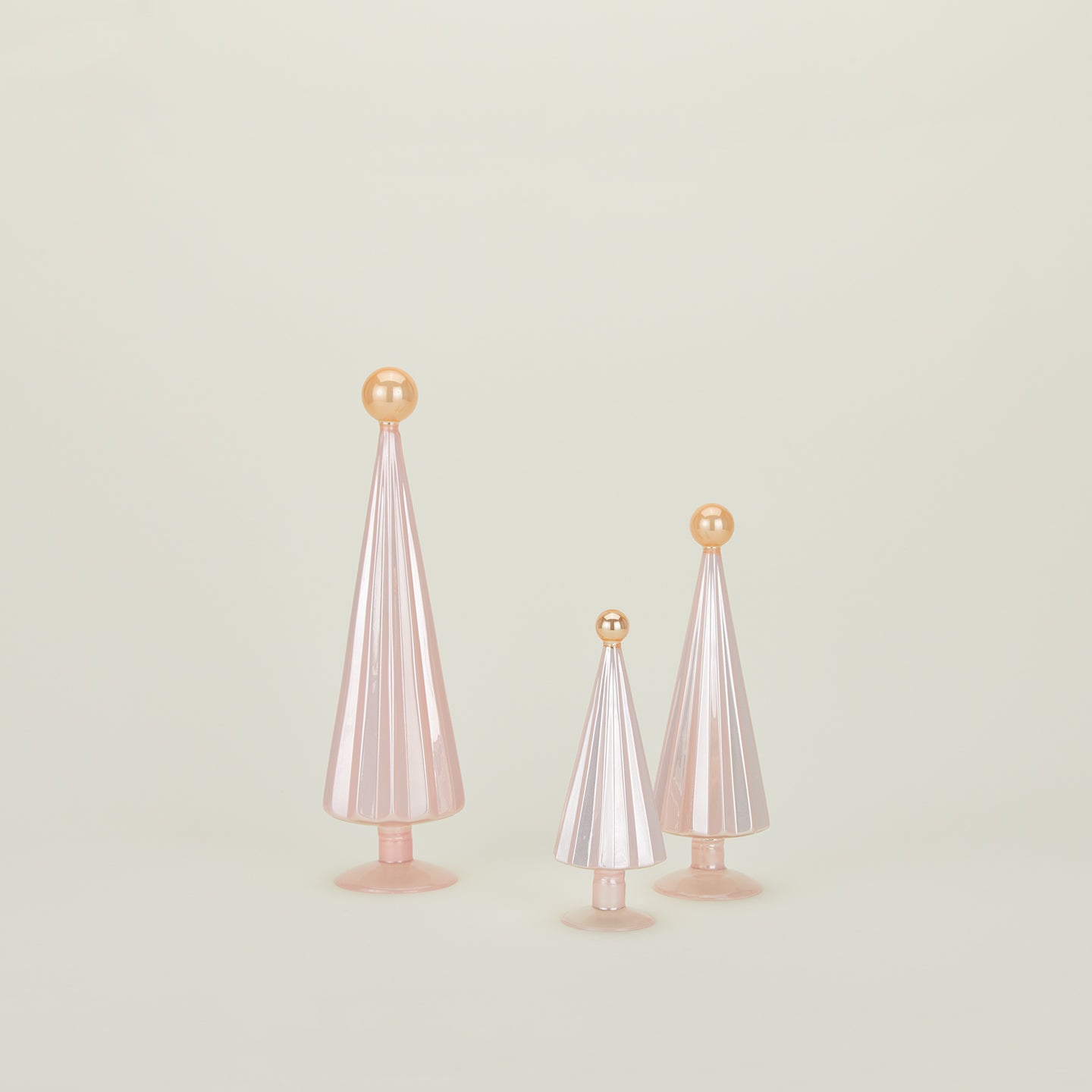 Pearl Tree, Set of 3 - Pink