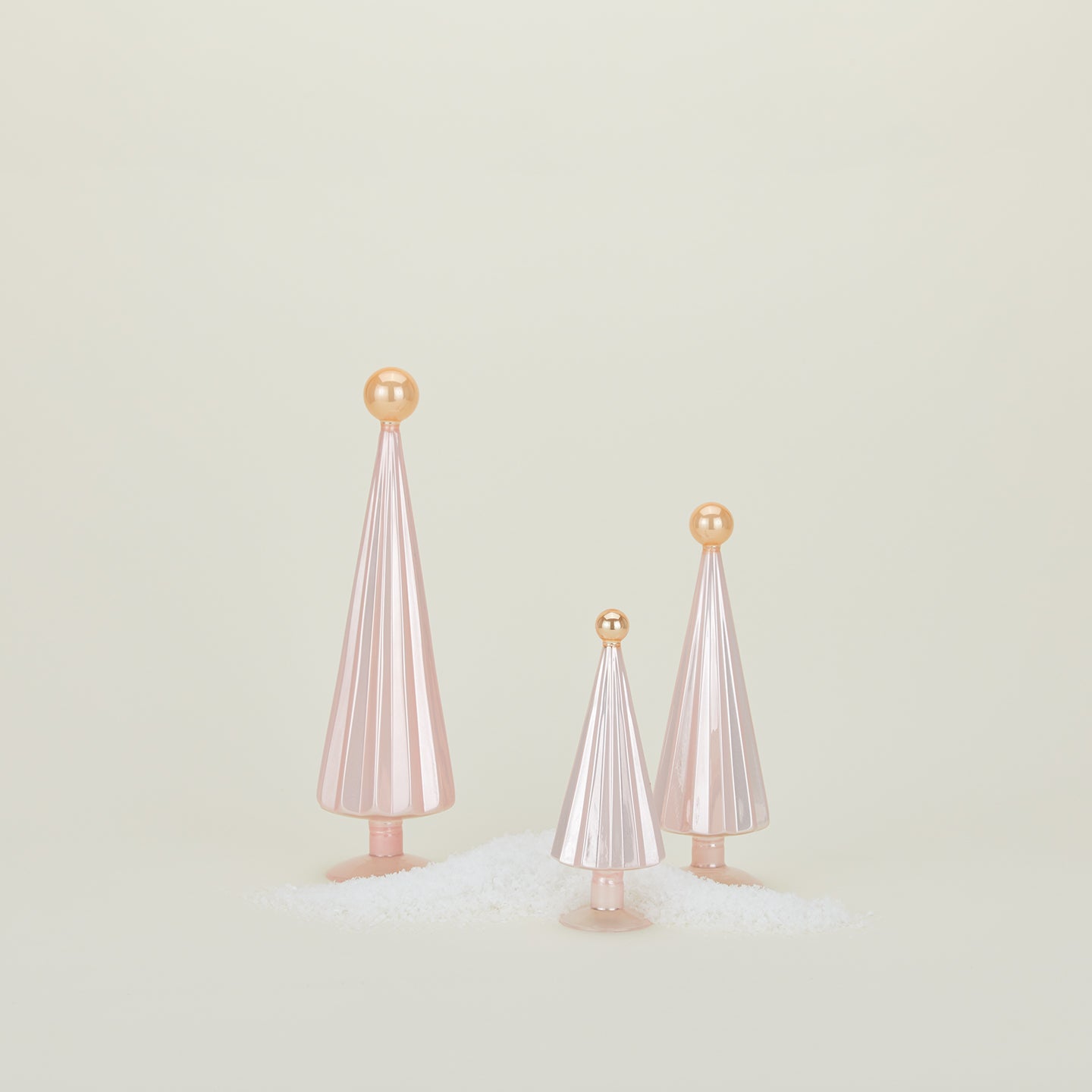 Pearl Tree, Set of 3 - Pink