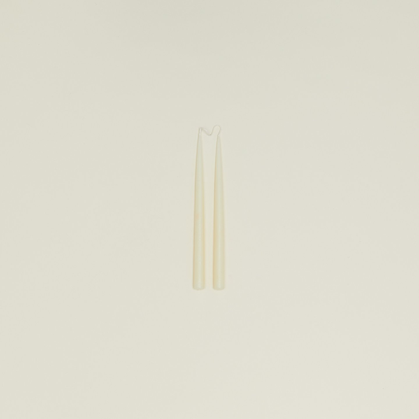 Hand Dipped Taper Set  - Ivory