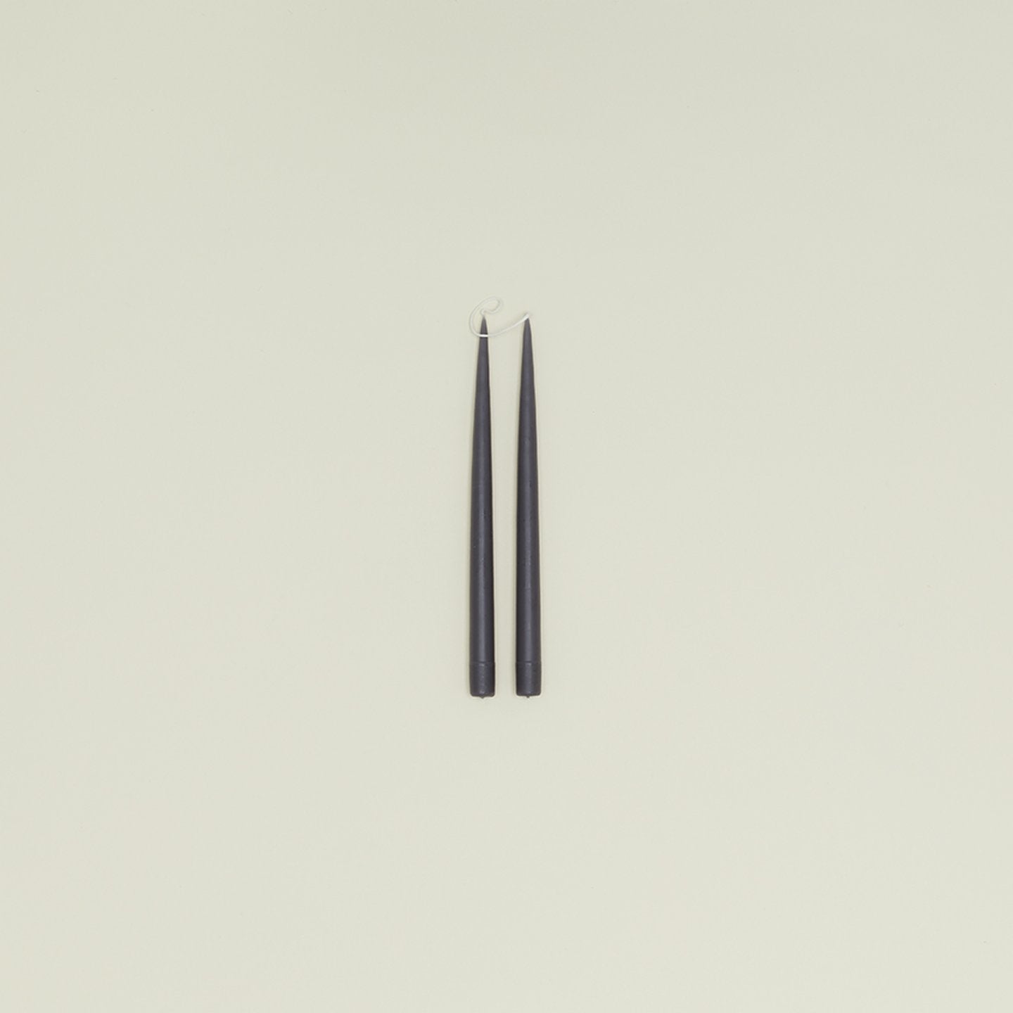 Hand Dipped Taper Set - Charcoal