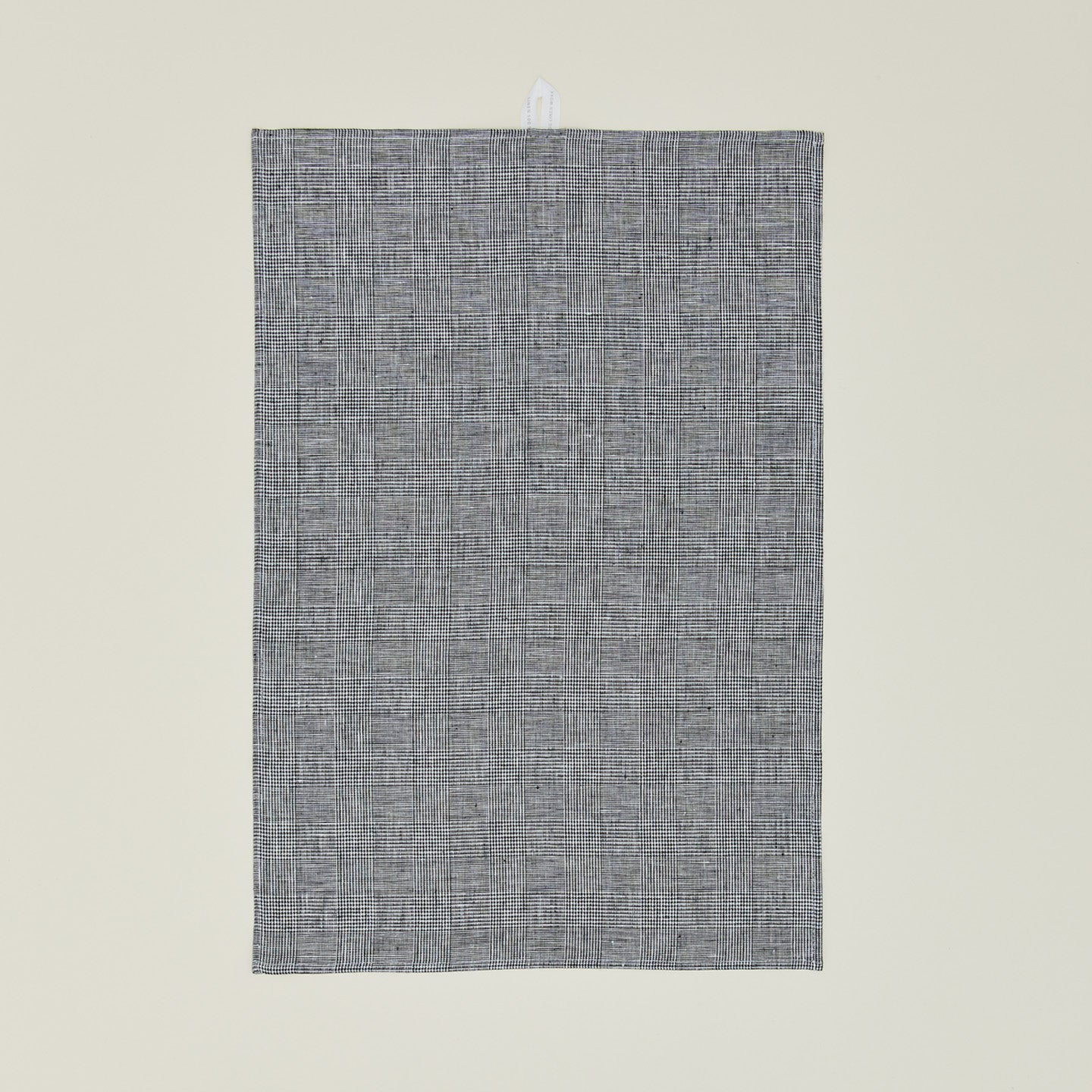 Linen Kitchen Towel - Glen Check