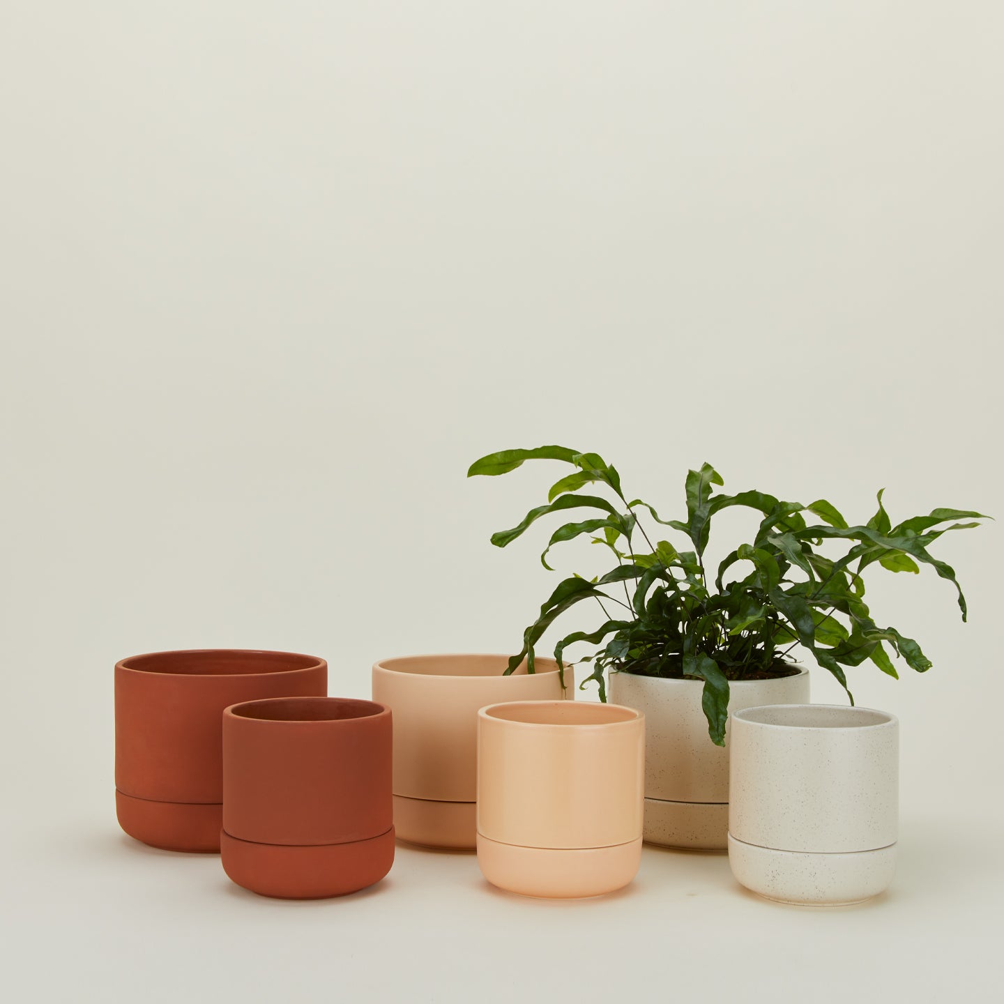 Franklin Self Watering Planter - Speckled