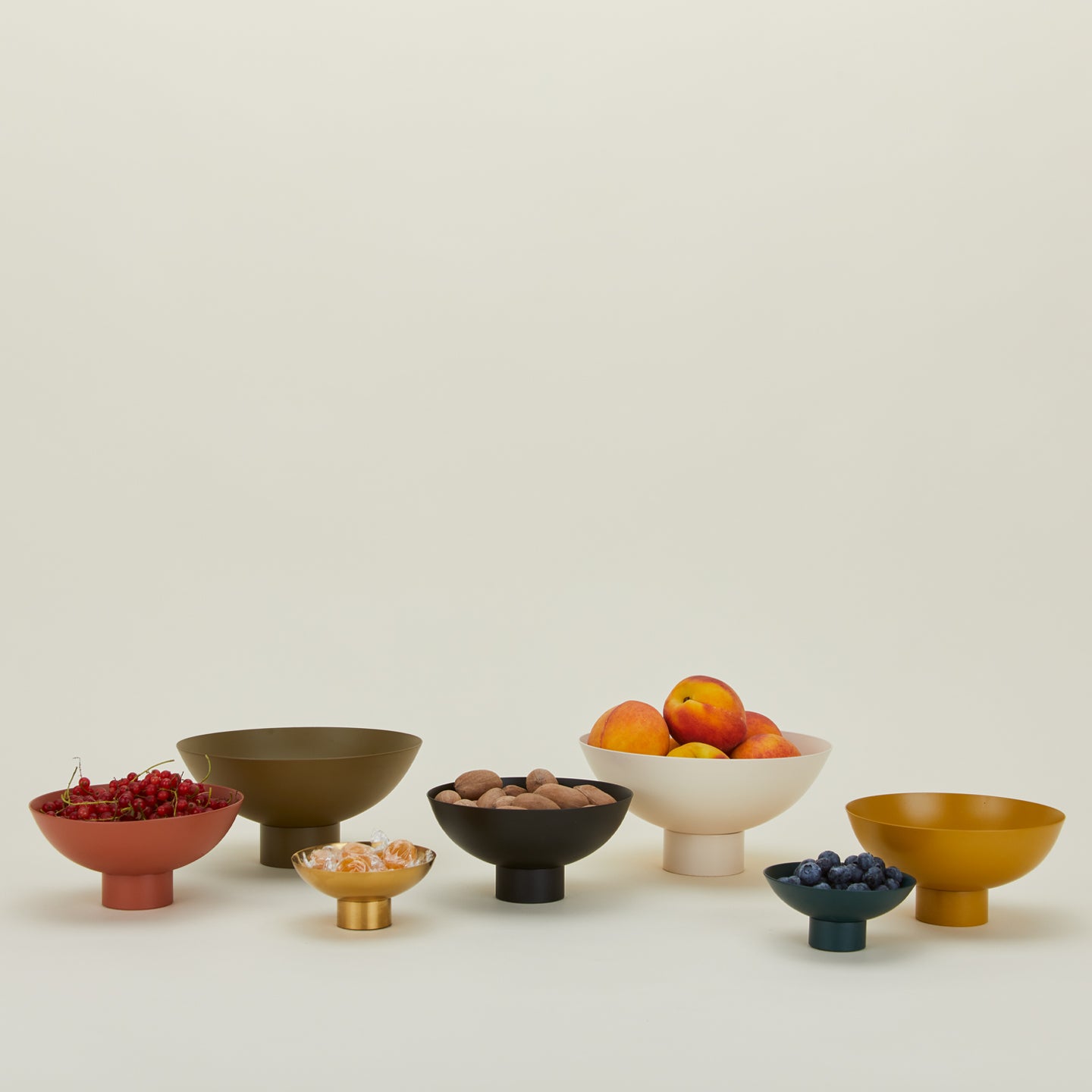 Essential Footed Bowl - Mustard