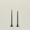 Essential Metal Candle Holders, Set of 2 - Black