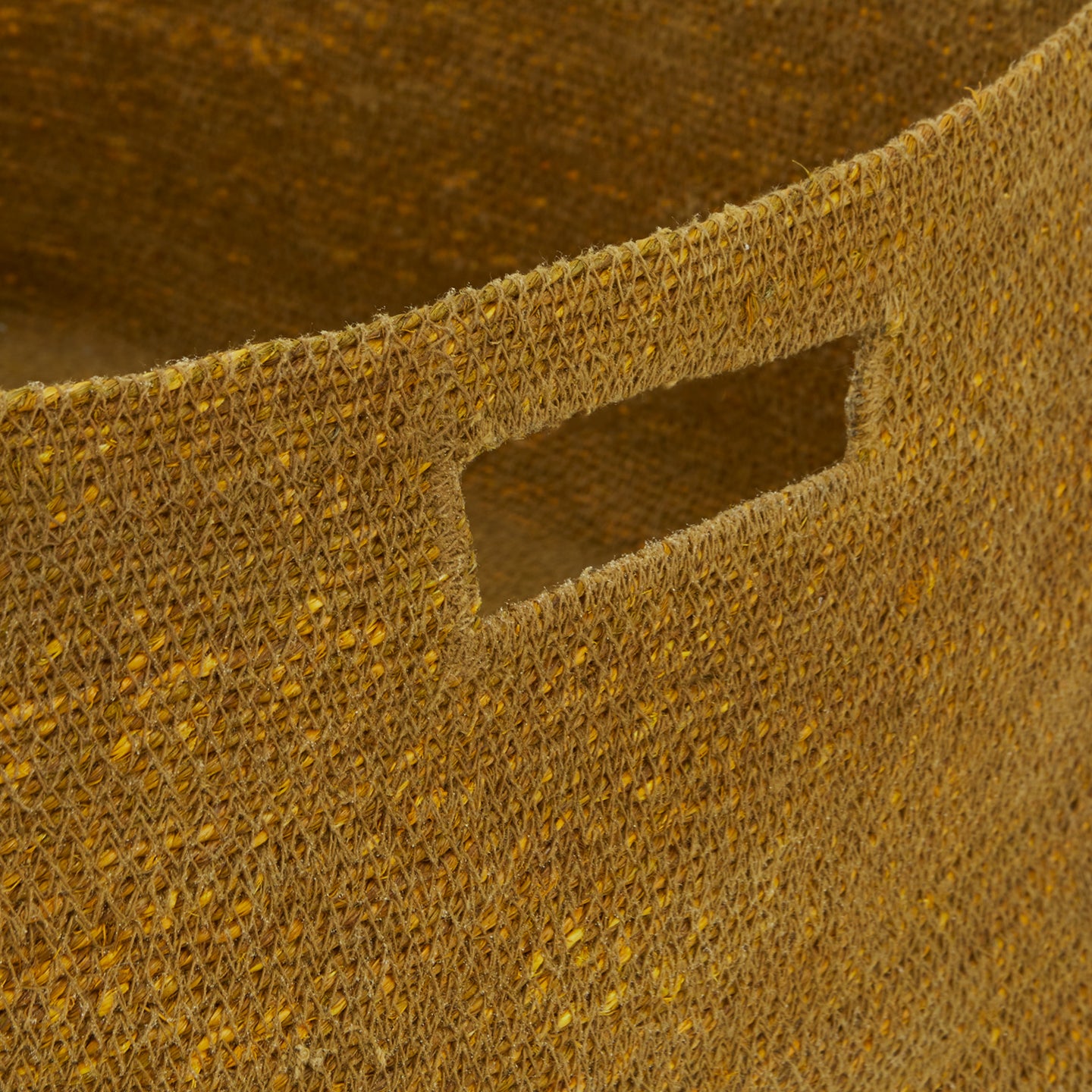 Essential Low Basket - Mustard