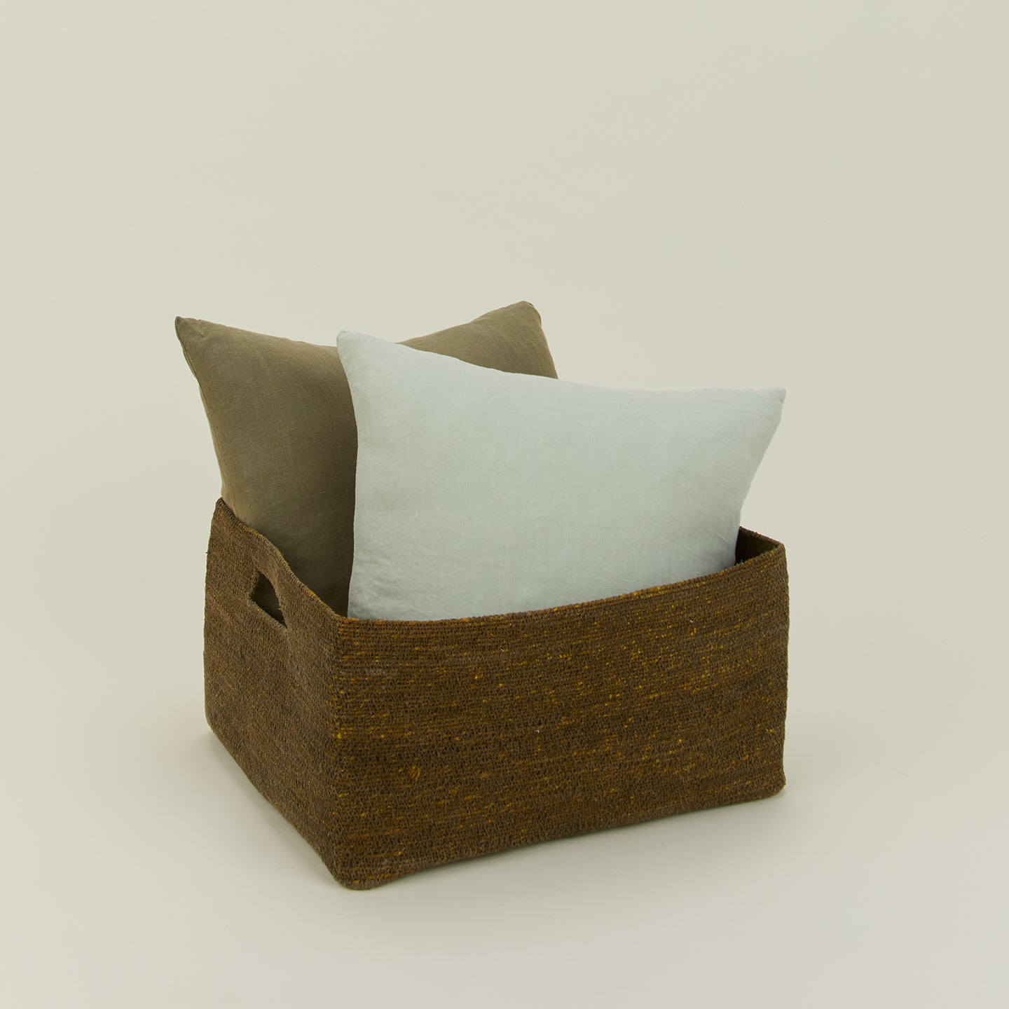 Essential Low Basket - Olive