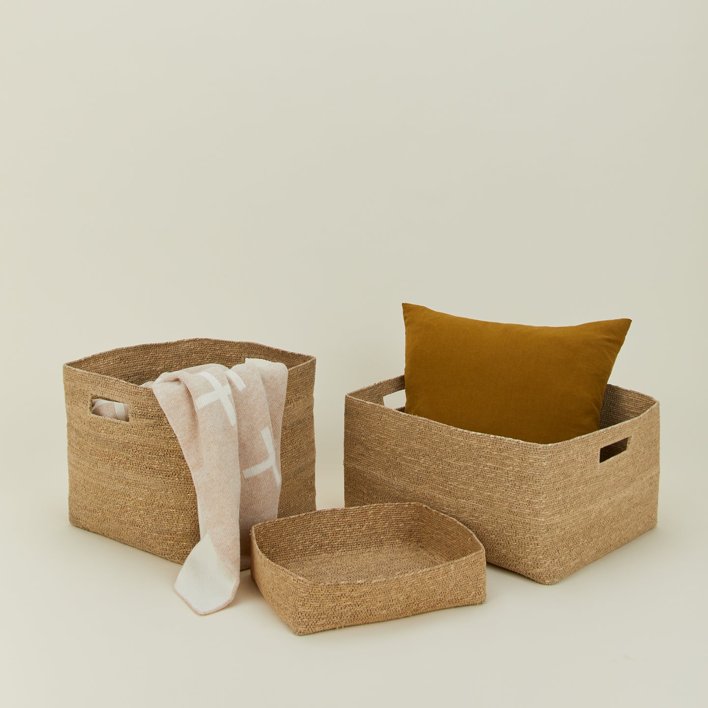 Essential Square Basket - Natural