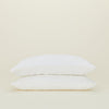 Simple Linen Pillowcases, Set of 2 - White