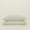 Simple Linen Pillowcases, Set of 2 - Sage