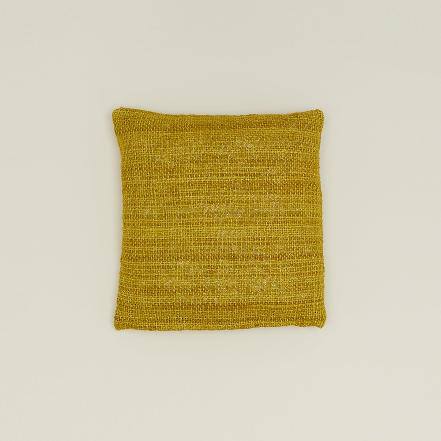 Handwoven Pillow - Mustard