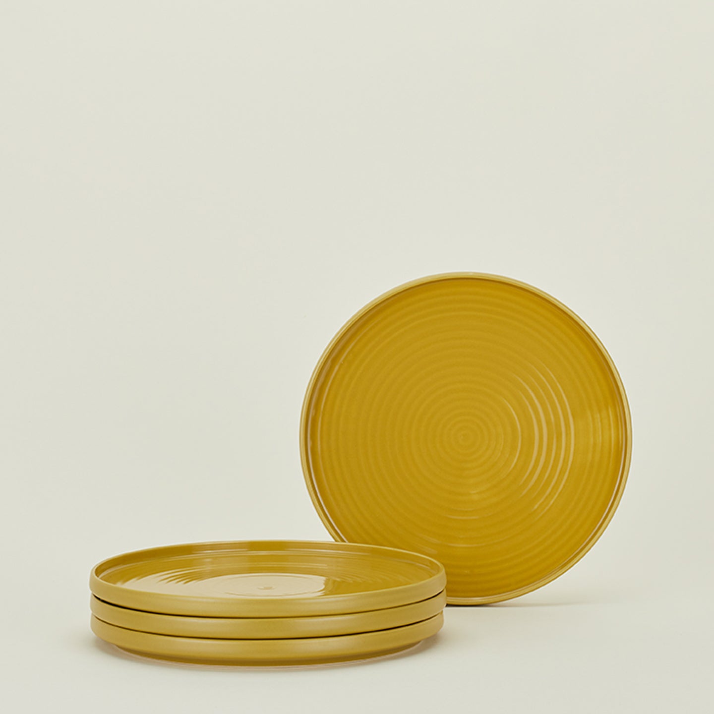 Essential Dinnerware, 16 Piece Set - Mustard