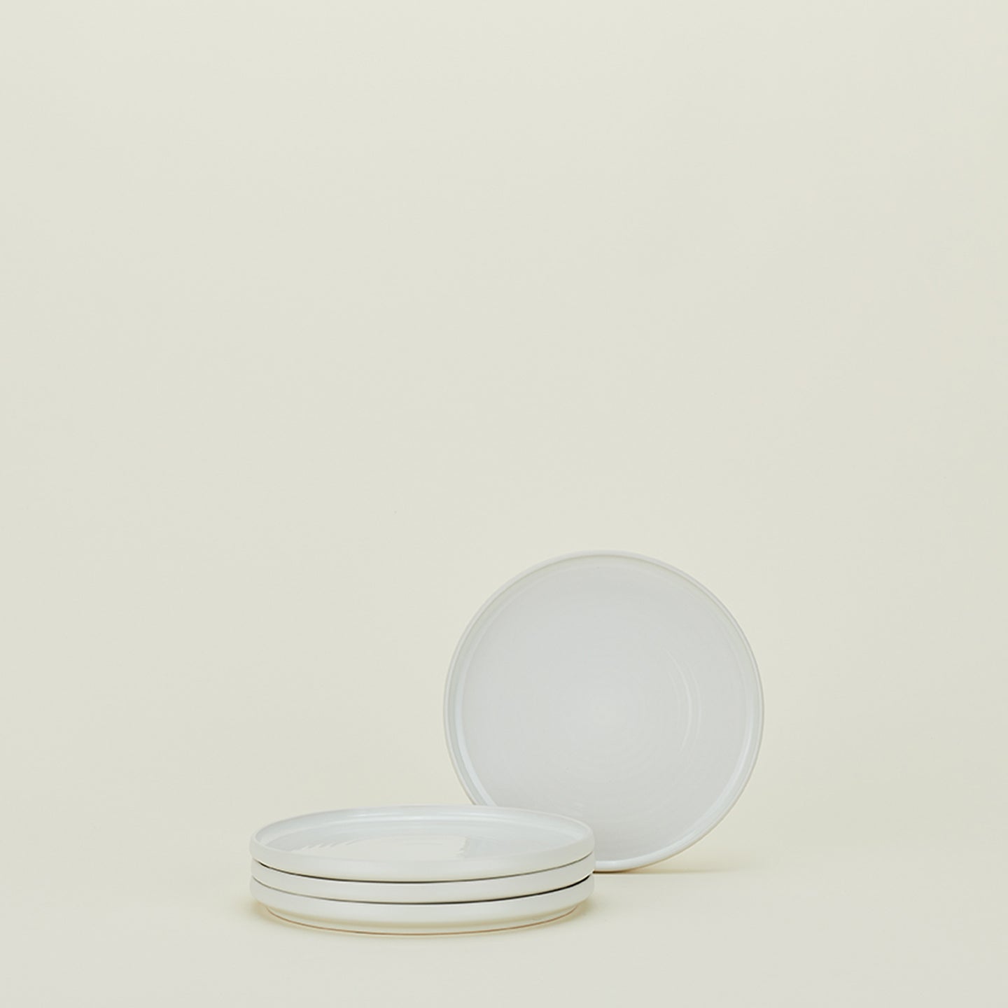 Essential Salad Plate, Set of 4 - Bone