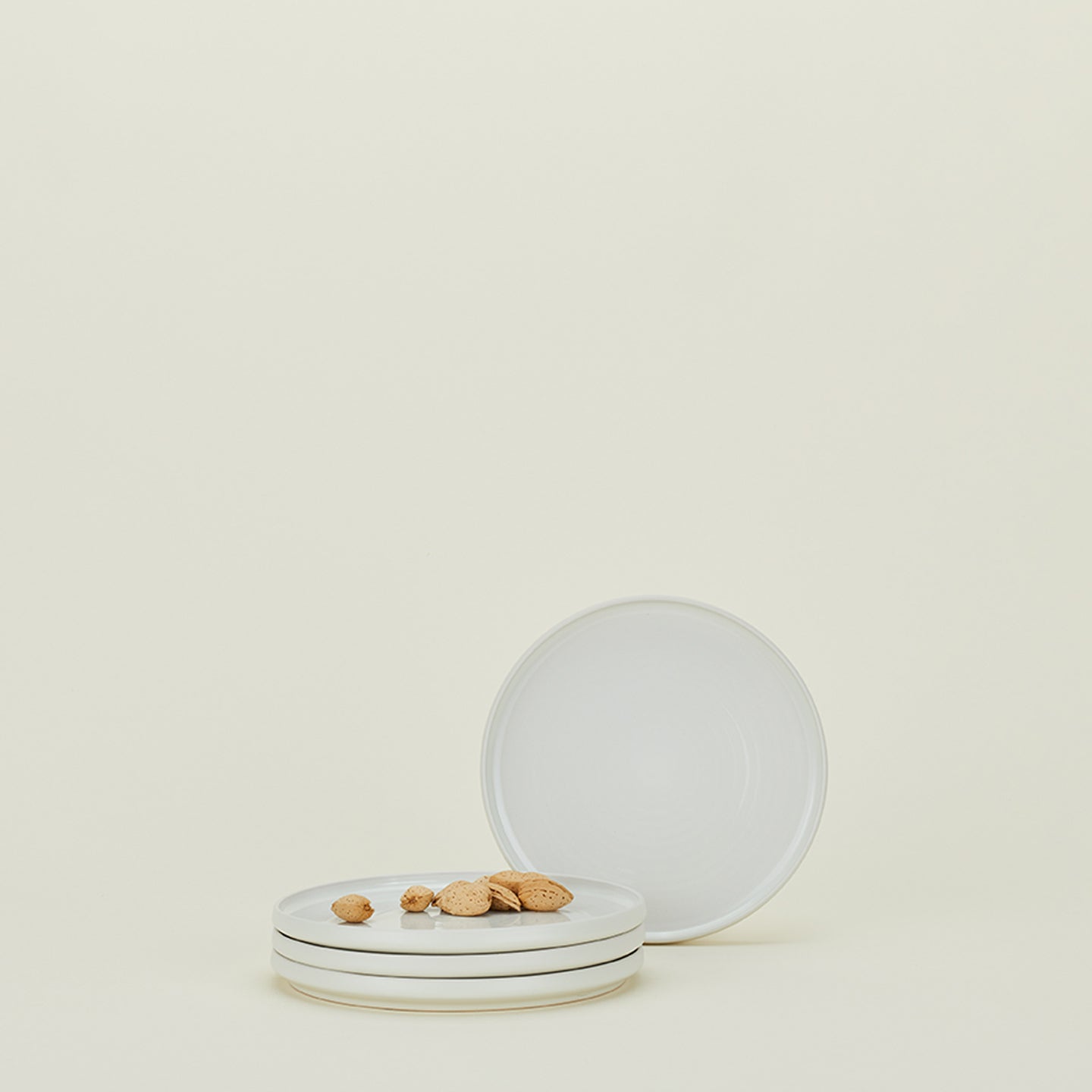 Essential Salad Plate, Set of 4 - Bone