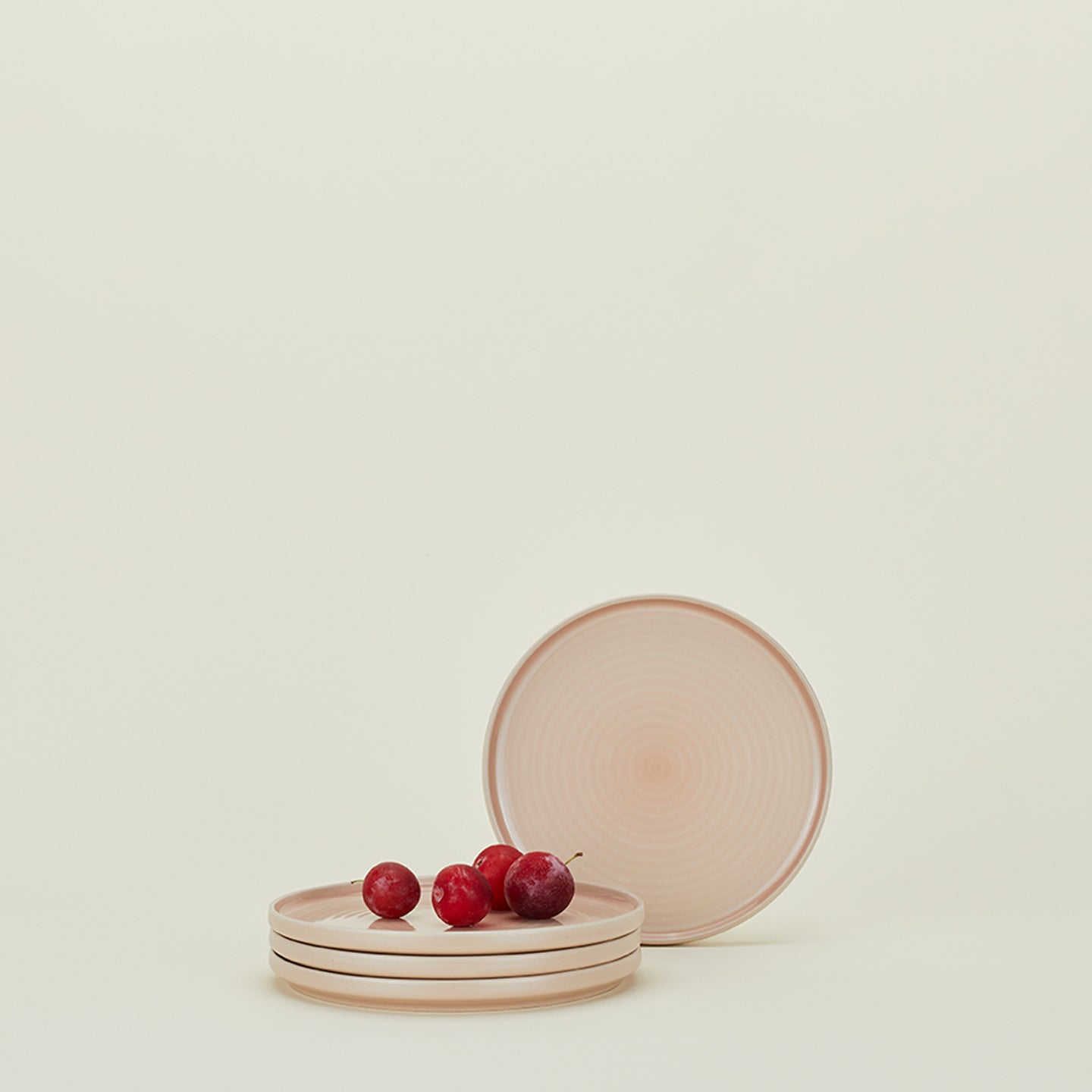 Essential Salad Plate, Set of 4 - Blush