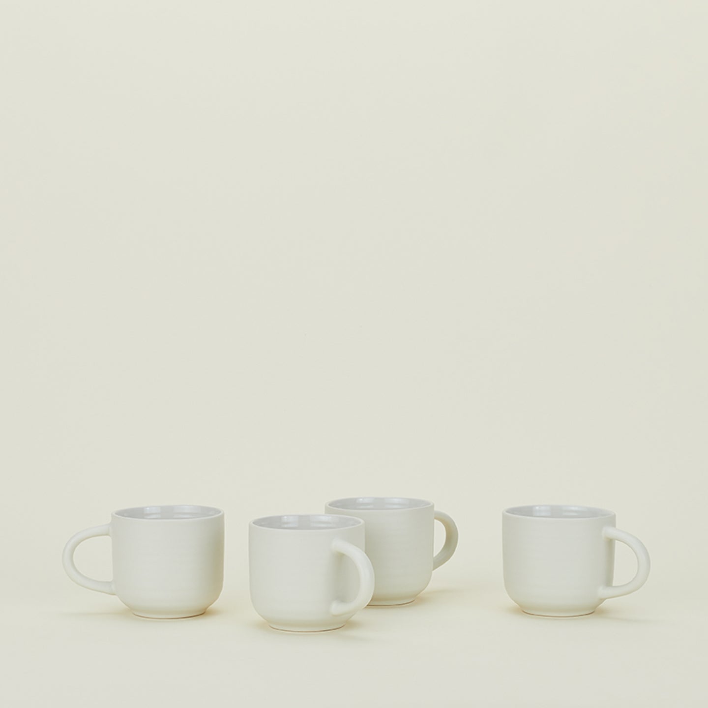 Essential Mug, Set of 4 - Bone