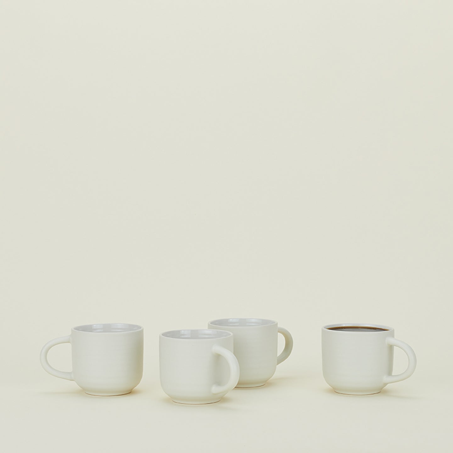 Essential Mug, Set of 4 - Bone