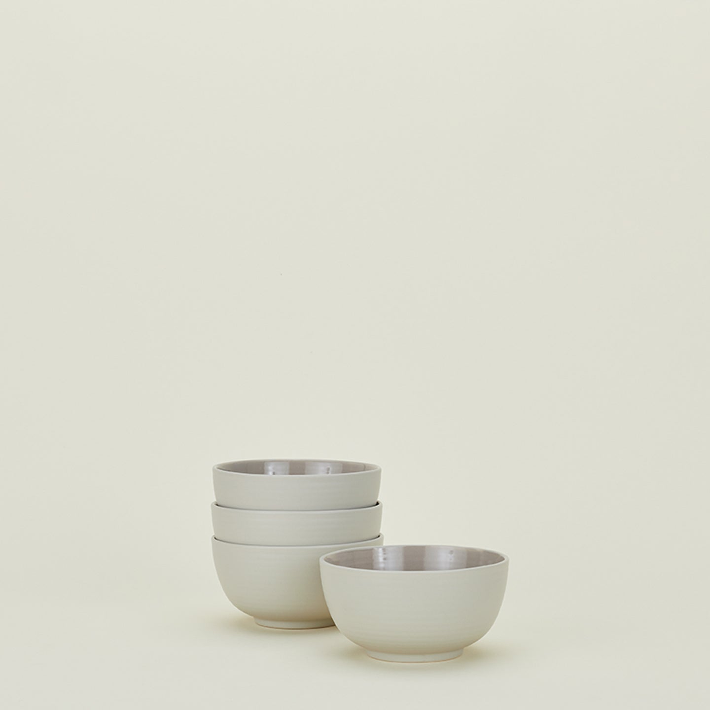 Essential Dinnerware, 16 Piece Set - Light Grey
