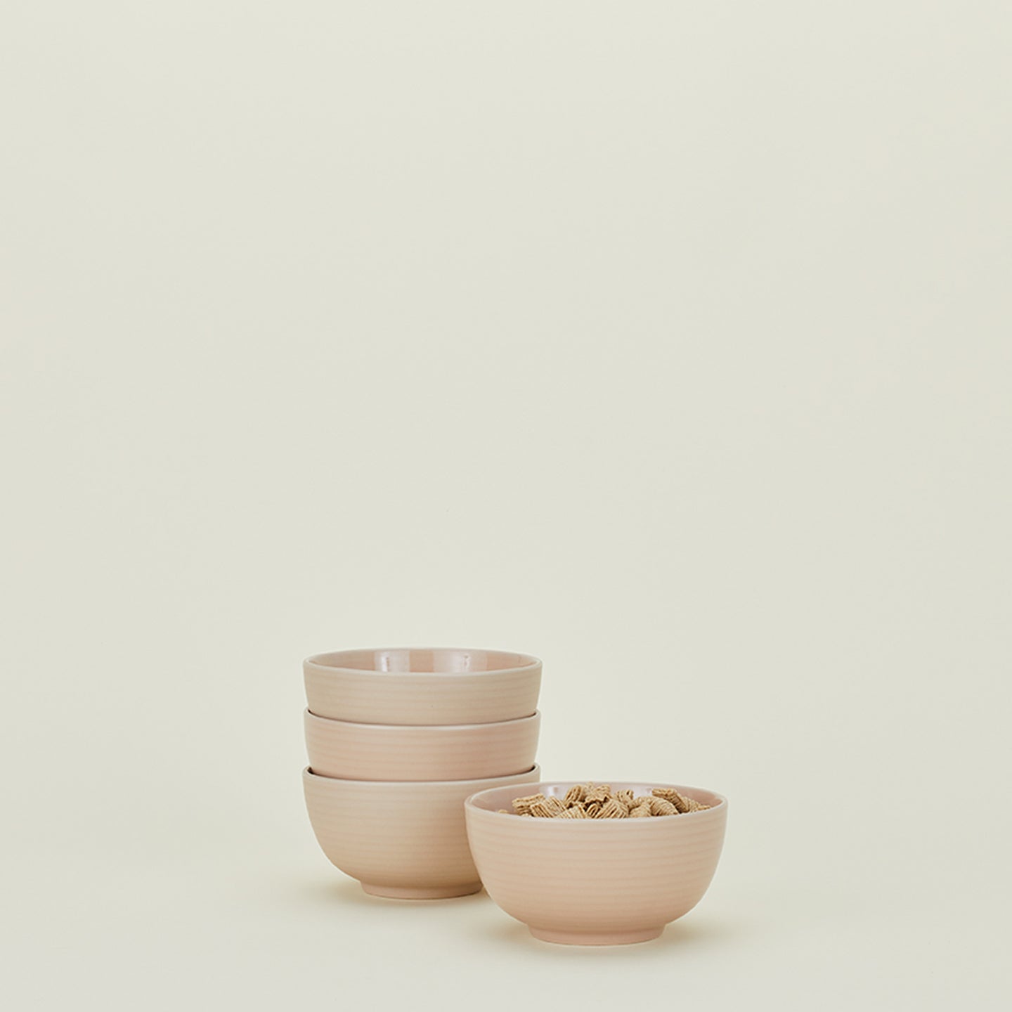 Essential Large Bowl, Set of 4 - Blush