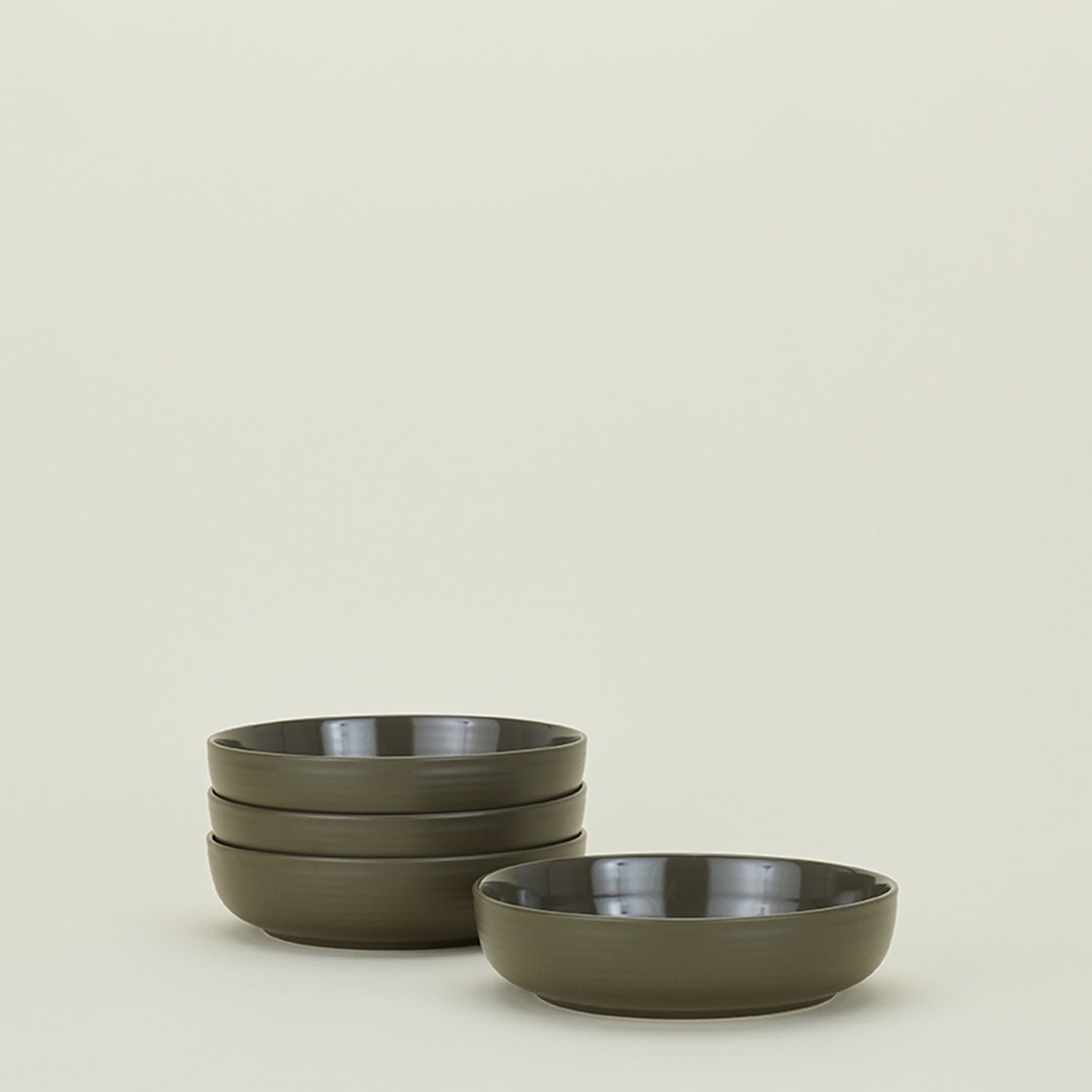 Essential Dinnerware, 16 Piece Set - Olive