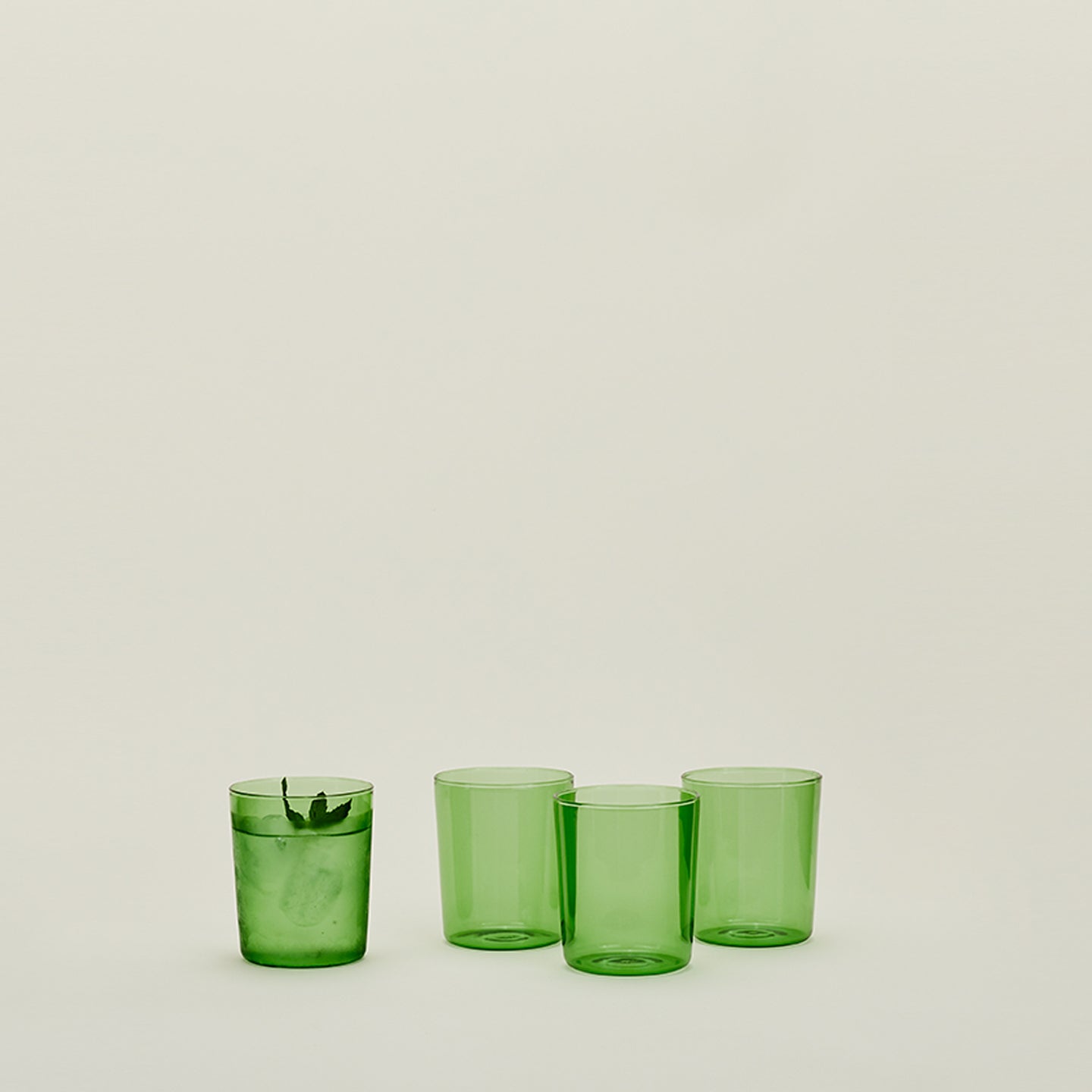 Essential Glassware - Green