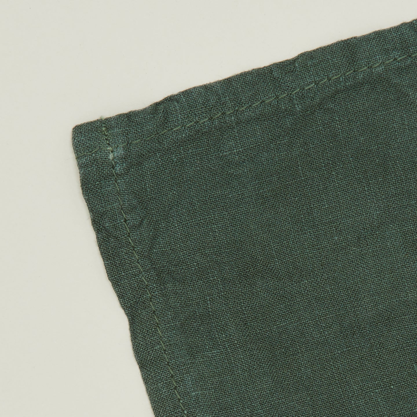 Simple Linen Cocktail Napkin, Set of 4 - Pine