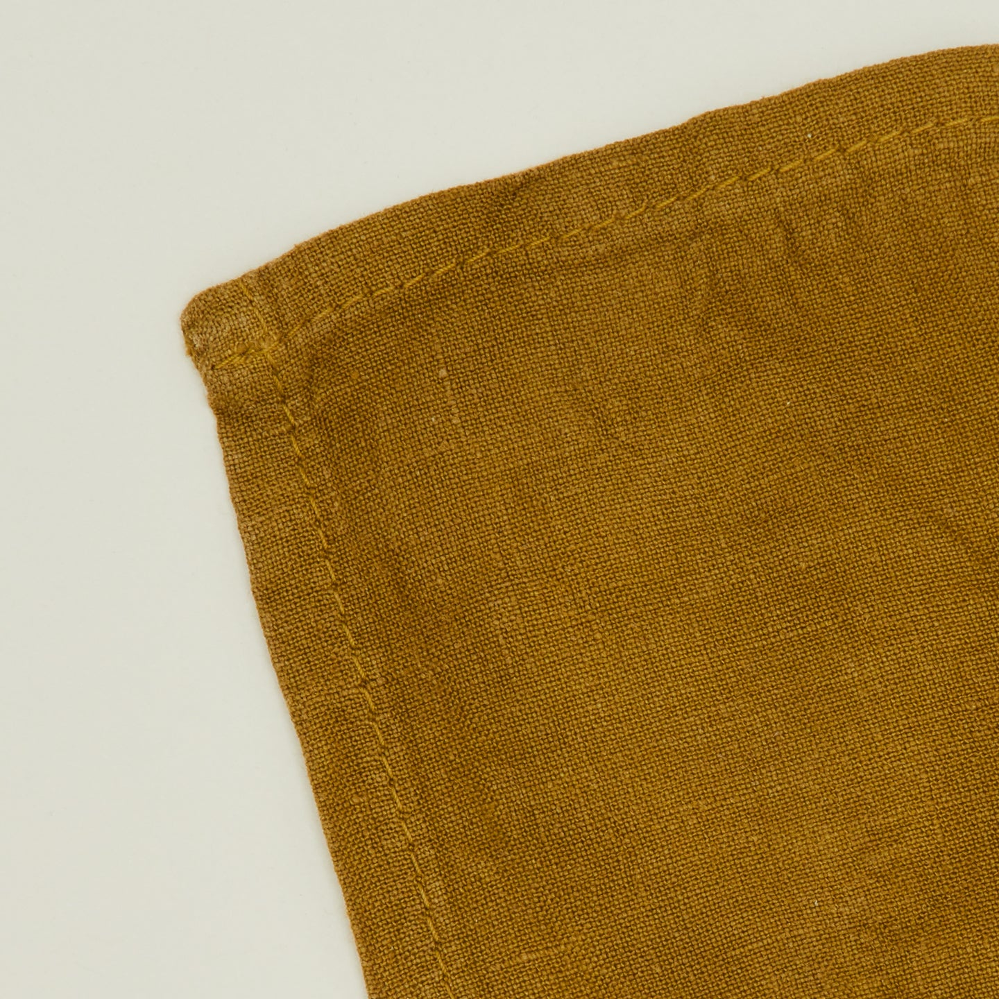 Simple Linen Cocktail Napkin, Set of 4 - Bronze