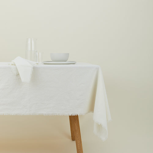 Essential Cotton Tablecloth - Ivory