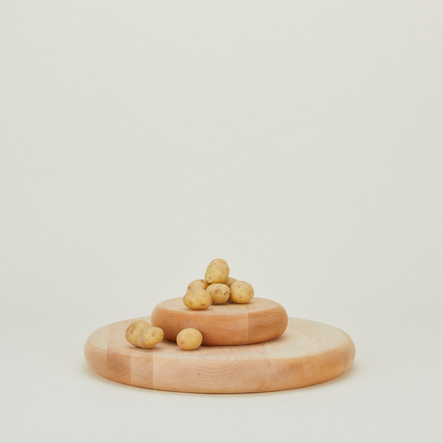 Simple Wood Chopping Block - Single