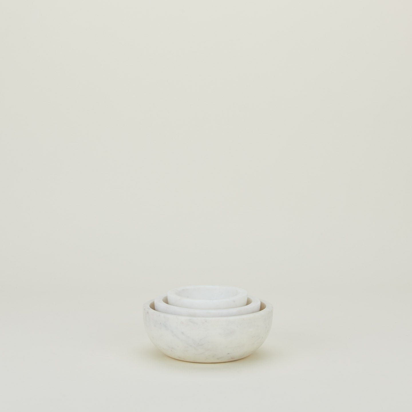 Simple Marble Bowl - White