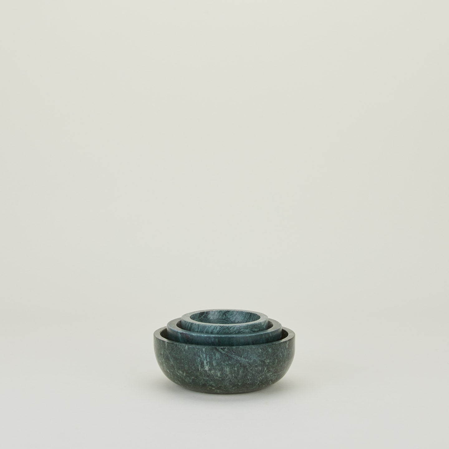 Simple Marble Bowl - Green