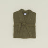 Simple Waffle Bathrobe - Olive