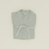 Simple Waffle Bathrobe - Sage