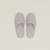 Simple Waffle Slippers - Light Grey
