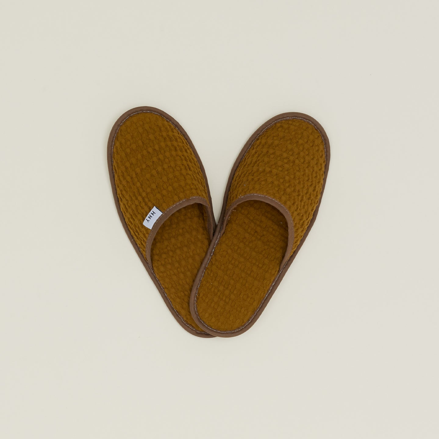Simple Waffle Slippers - Bronze
