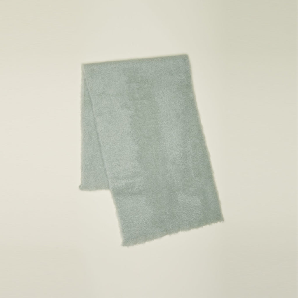 Solid Mohair Throw - Sky – Hawkins New York