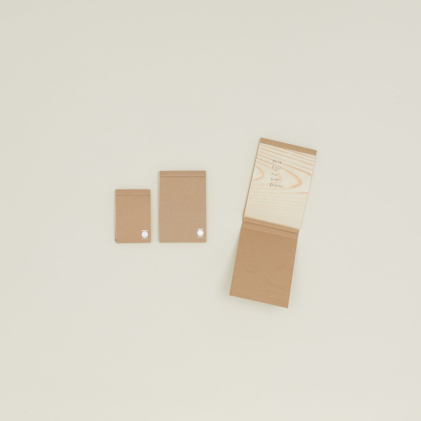 Kizara Wood Sheet Memo Pad