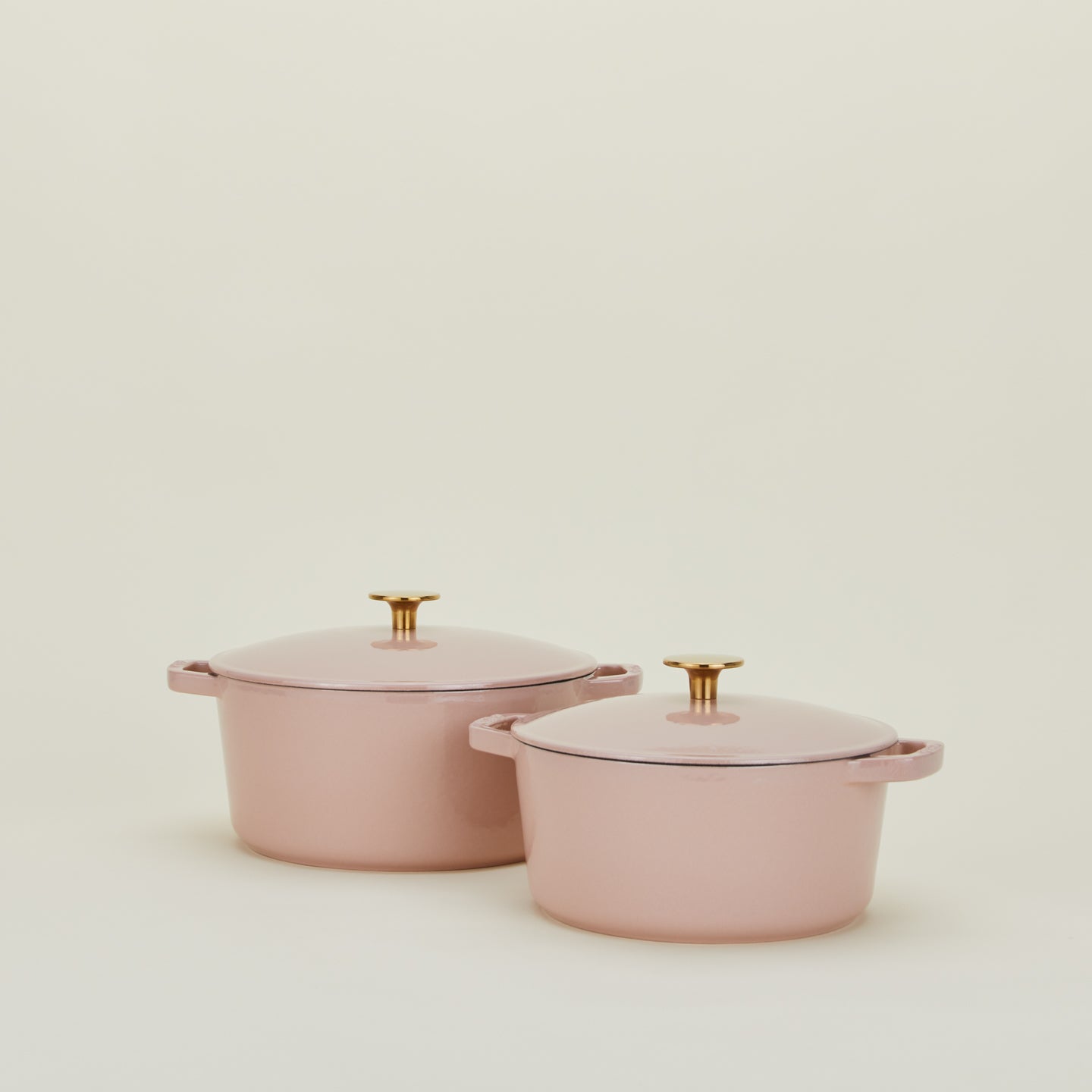 Enameled Cast Iron Dutch Oven - Blush