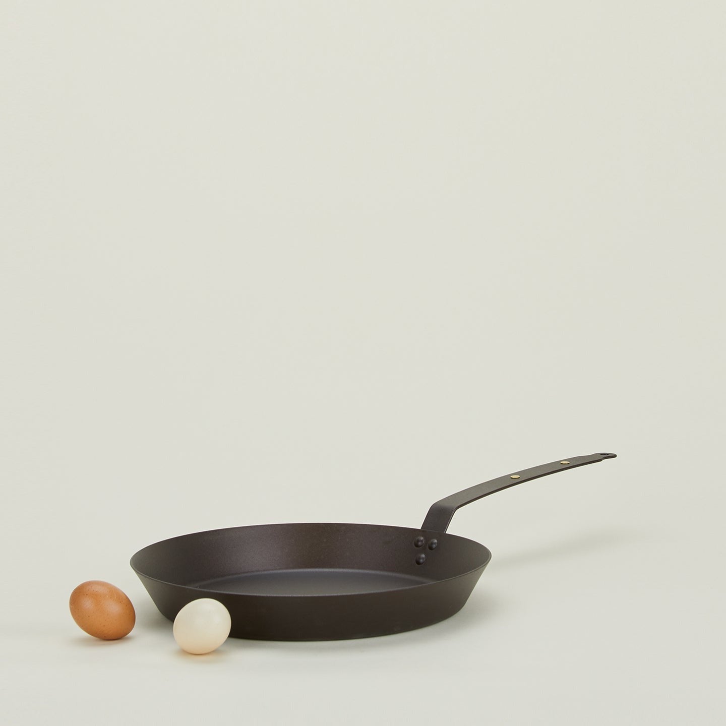 Spun Iron Frying Pan