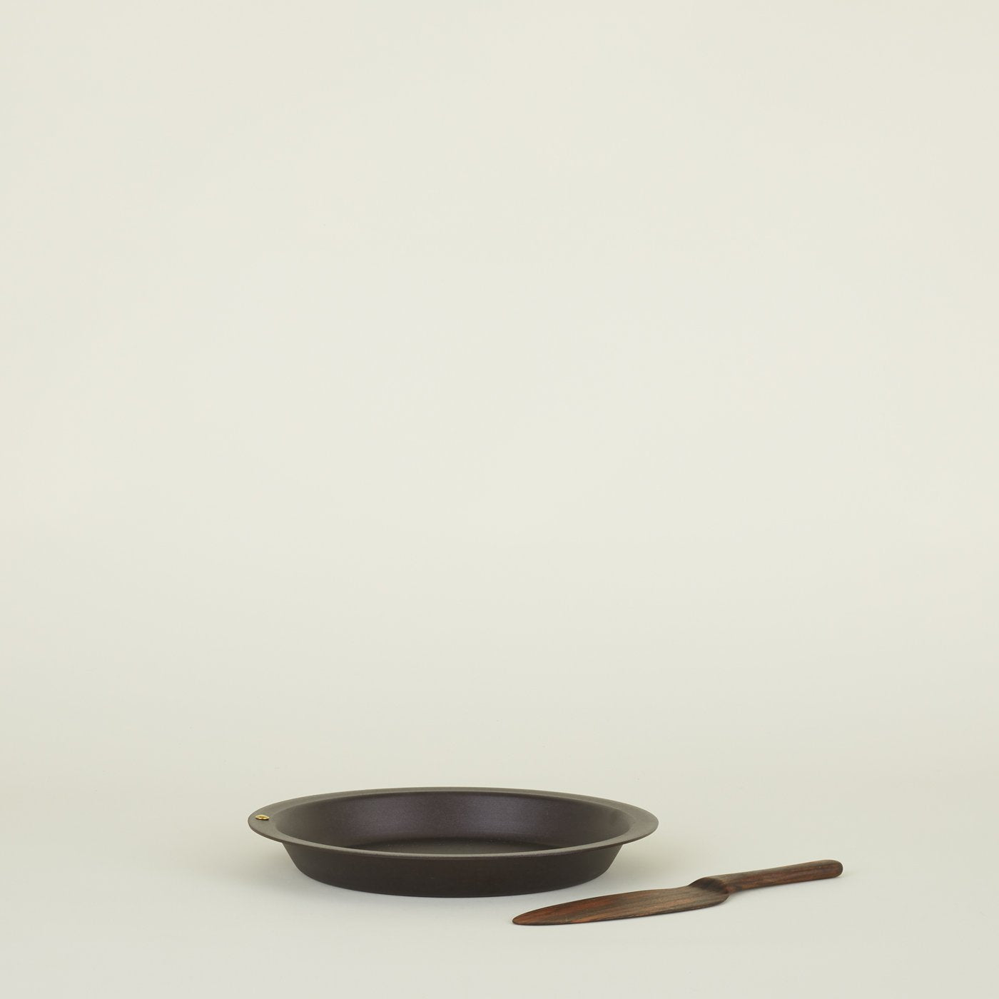 Spun Iron Pie Dish