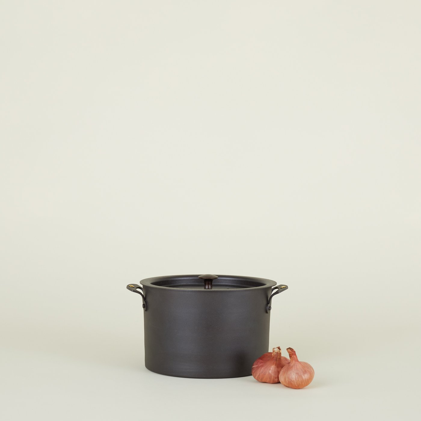 Spun Iron Sauce Pot
