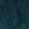 Simple Linen Quilt - Peacock