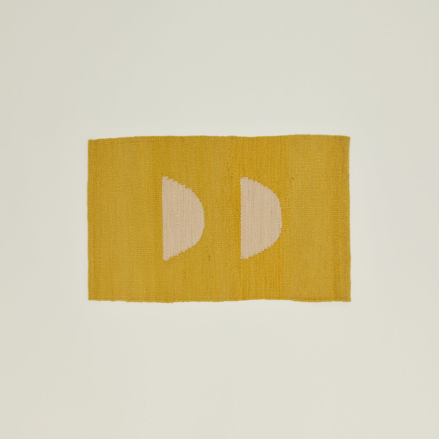 Dos Lunas Mat - Mustard/Natural