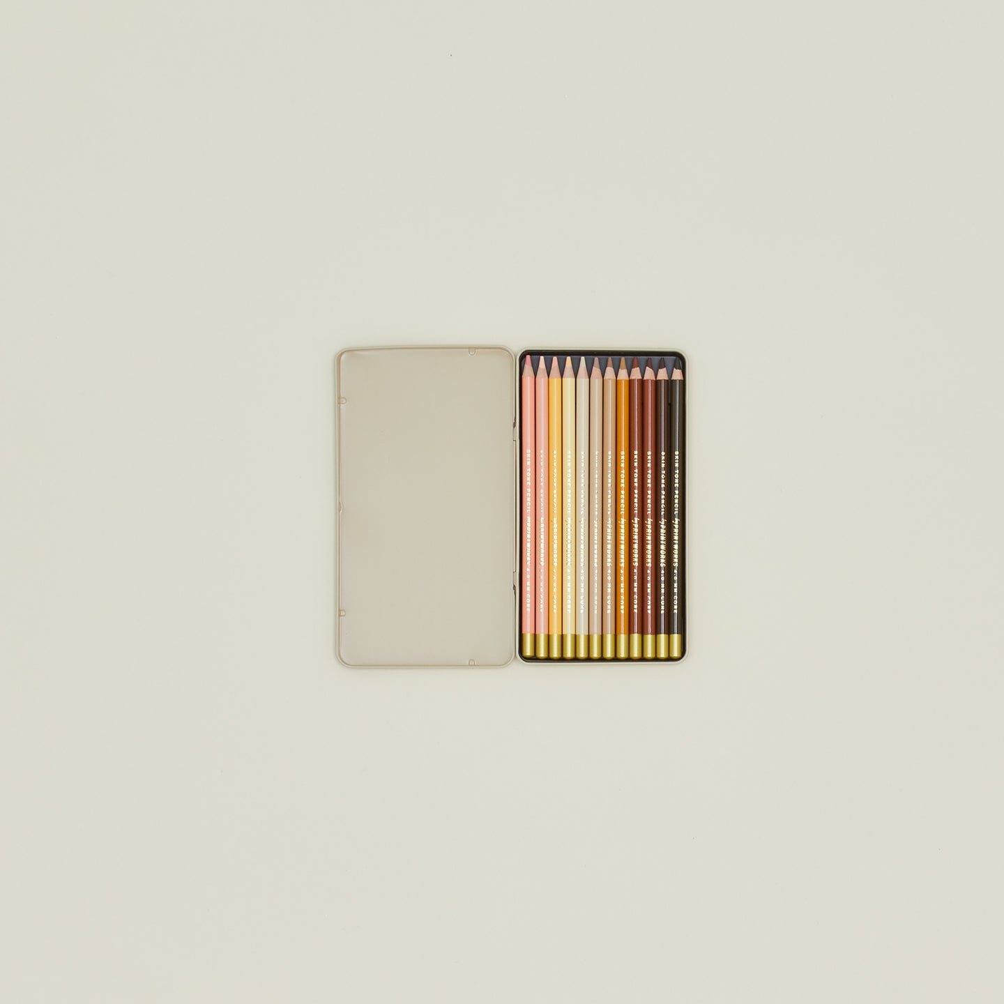 Skin Tone Colored Pencils, 12 pieces