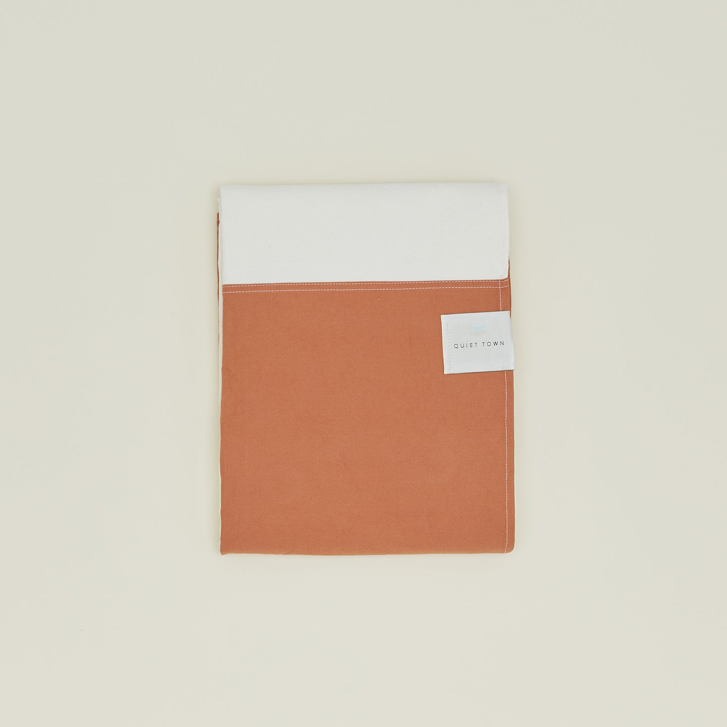 Orient Shower Curtain - Rust