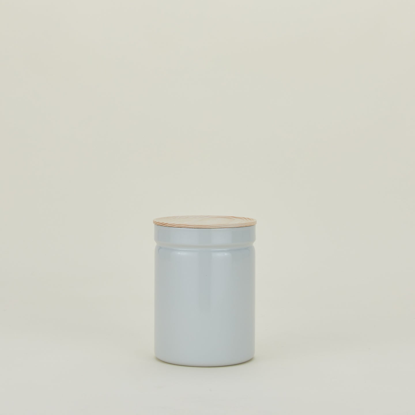 Enamel Storage Container - Grey, Large