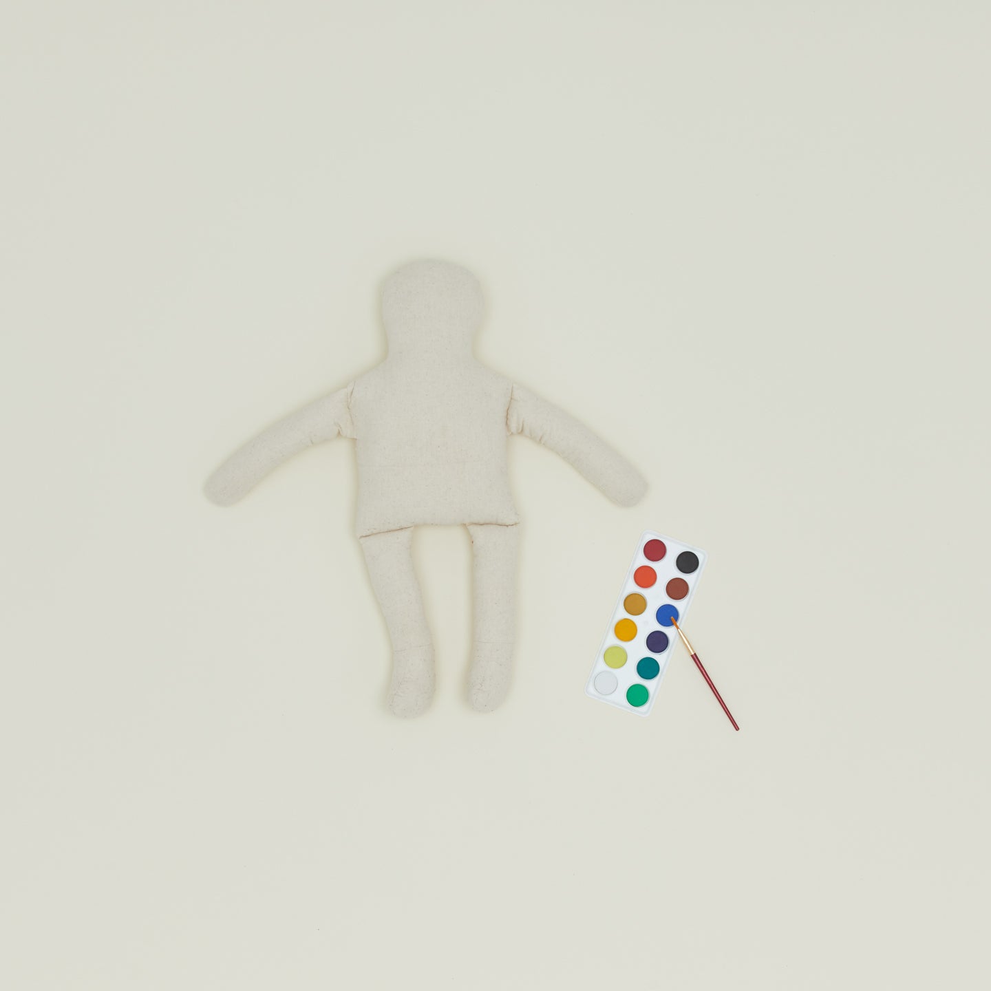 DIY Watercolor Doll